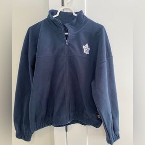 NHL Dark Blue Puffer Jacket